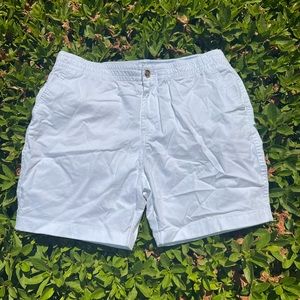 White Tommy Hilfiger Theo 7in Shorts